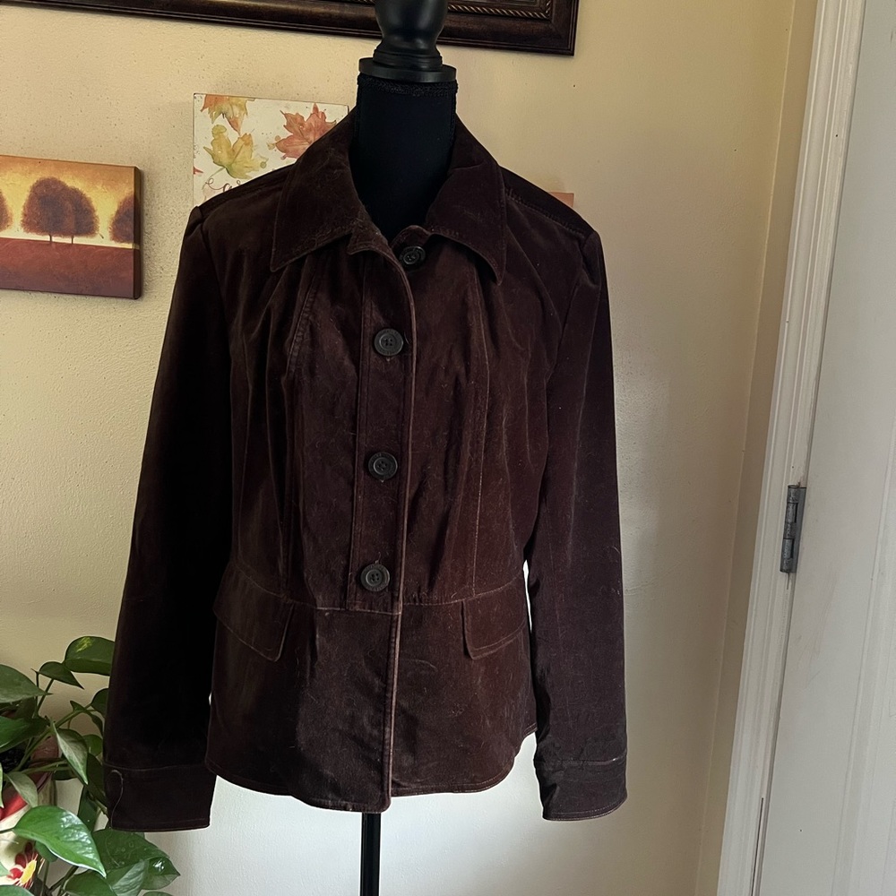 Jones New York Signature Suede Jacket